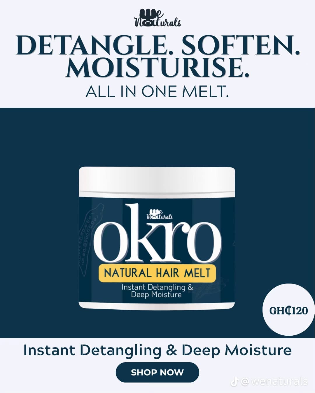 Okro hair detangler