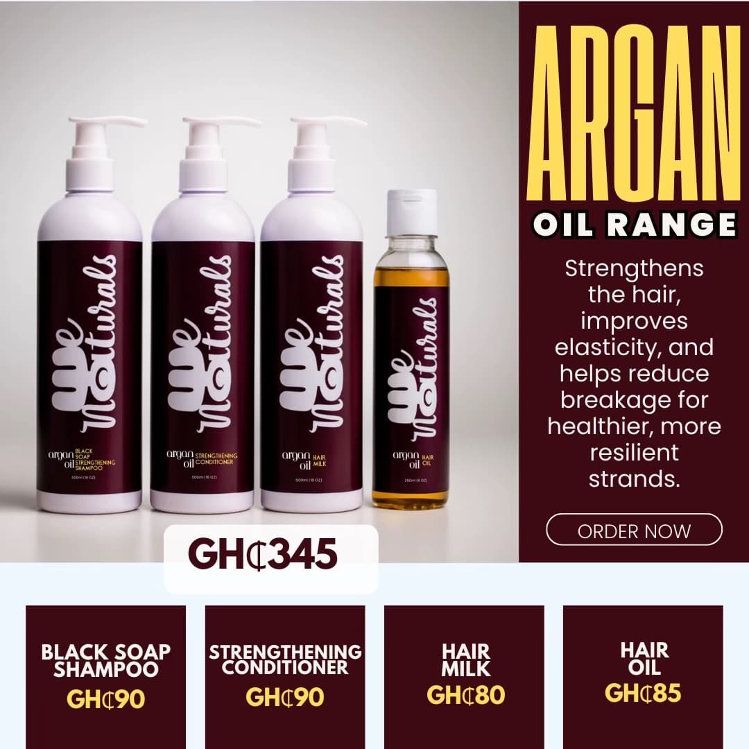 We natural Argan oil set